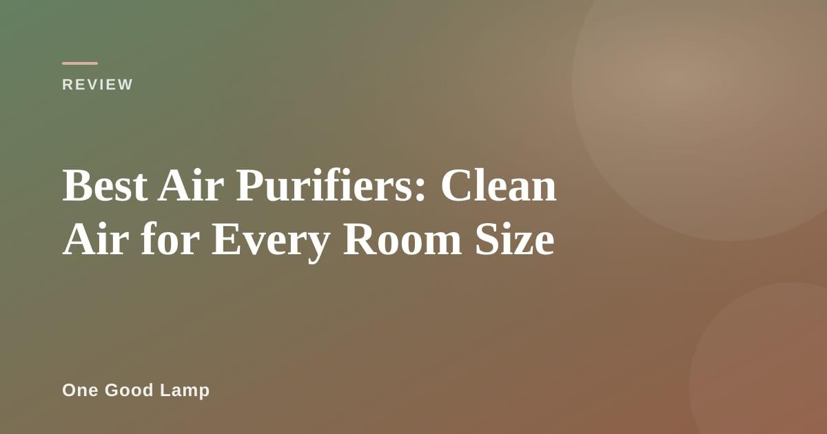 Modern white air purifier in a bright living room