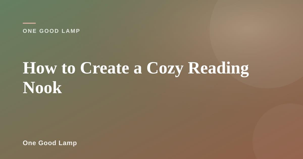Cozy reading corner with an armchair, throw blanket, and reading lamp